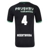 Maillot de Supporter Feyenoord Rotterdam Geertruida 4 Extérieur 2024-25 Pour Enfant